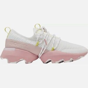 Sorel Women's White and Pink Sneakers